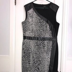 Worthington Sleeveless Animal Print Dress